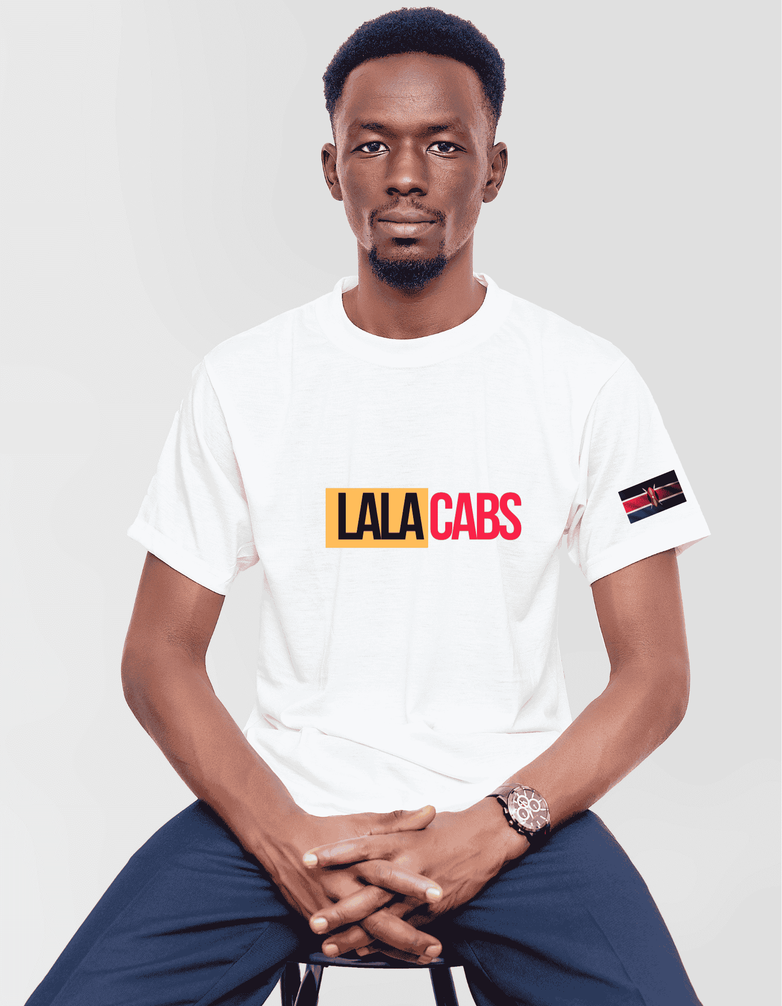 Lala T-Shirt - Round neck (Unisex)-White